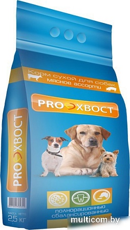 Корм для собак Proхвост Мясное ассорти 2.5 кг