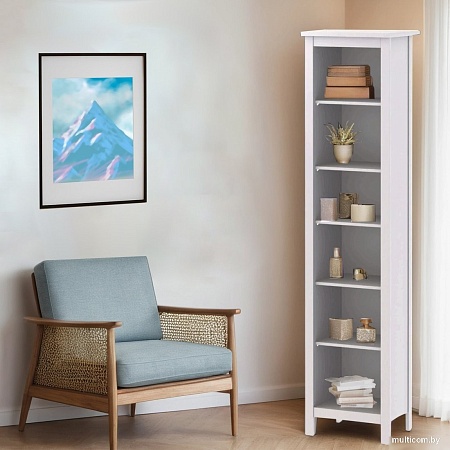 Стеллаж Mio Tesoro Сага 2.08.07.100.1 (белый)