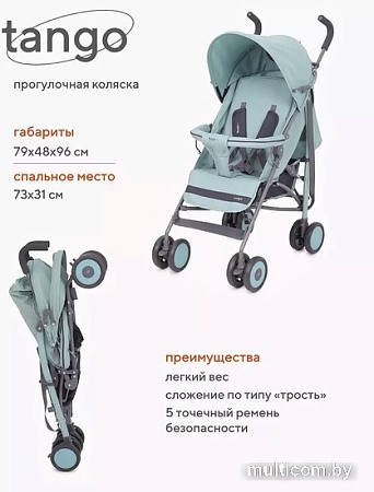 Коляска прогулочная «трость» Rant Basic Tango RA352 (ocean green)
