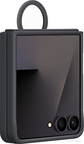 Чехол для телефона Samsung Ring Case для Samsung Galaxy Z Flip7 (черный)