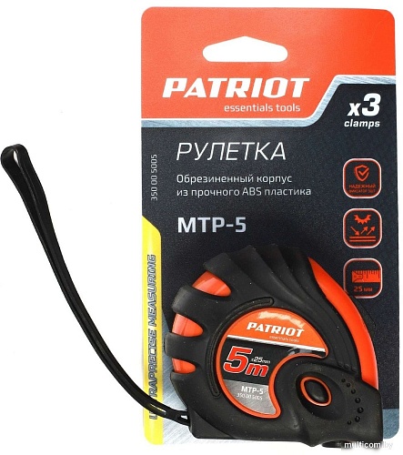Рулетка Patriot MTP 5