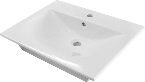 Misty Тумба под умывальник Бриз 60 П-Бри-09060-012Я+WB.FN/Breeze/60-C/WHT.G/S1