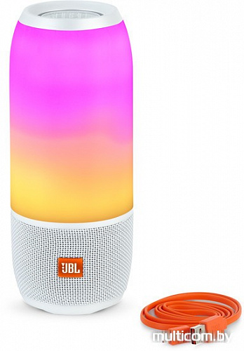 Беспроводная колонка JBL Pulse 3 (белый)