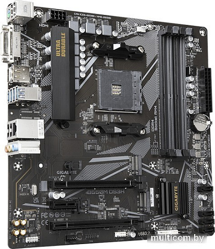 Материнская плата Gigabyte B550M DS3H (rev. 1.5)