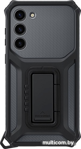 Чехол для телефона Samsung Rugged Gadget Case S23+ (титан)
