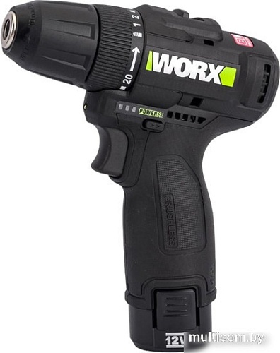 Дрель-шуруповерт Worx Professional WE210.2 (с 2-мя АКБ)