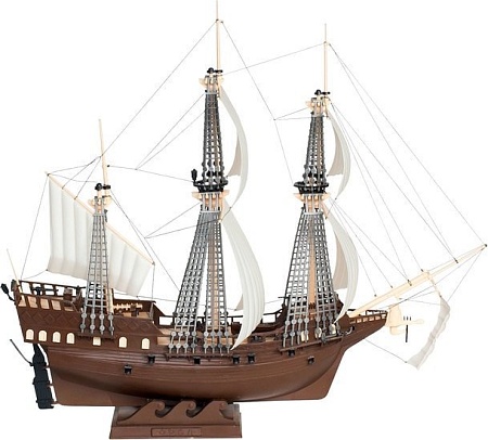 Сборная модель Огонек Парусный военный корабль "Орел"