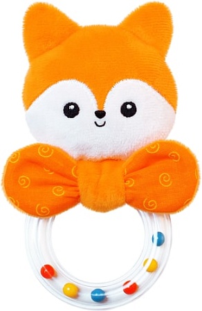 Погремушка Мякиши колечко Лисичка Апельсинка 607