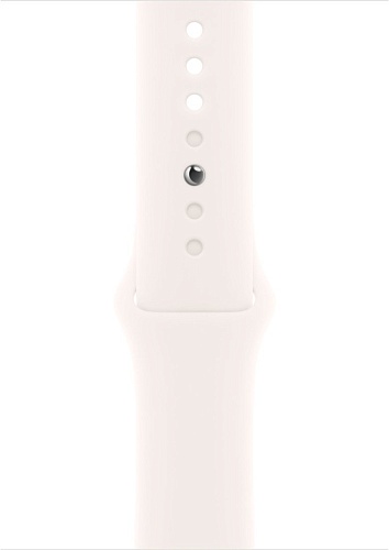 Умные часы Apple Watch Series 11 46 мм (алюминиевый корпус, розовое золото/легкие румяна, спортивный силиконовый ремешок S/M)