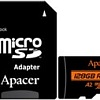Apacer microSDXC AP128GMCSX10U8-R 128GB (с адаптером)