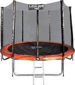 Батут Atlas Sport 252 см - 8ft Pro (3 ноги, оранжевый)