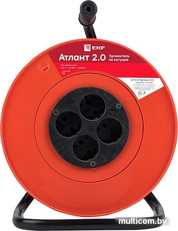 Удлинитель EKF PROxima Атлант 2.0 UKA02-06-275-4-40 (40 м)