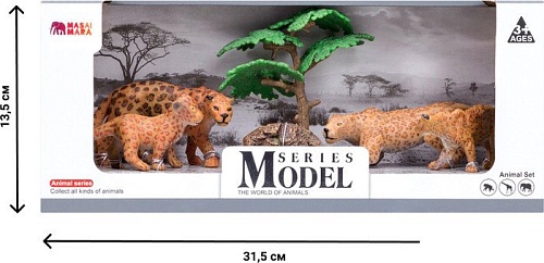 Набор фигурок Masai Mara Мир диких животных MM201-007