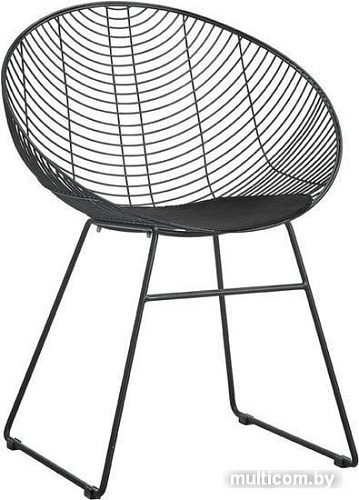 Стул с подлокотниками Sheffilton SHT-S127-CN1 (черный/черный)