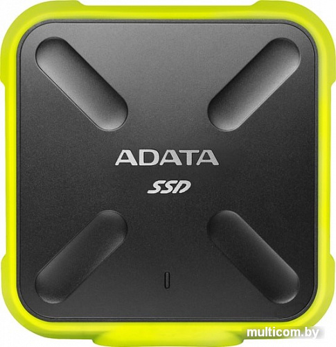 Внешний накопитель A-Data SD700 ASD700-512GU31-CYL 512GB (желтый)
