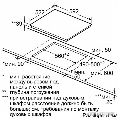 Варочная панель Bosch PKF651FP1E