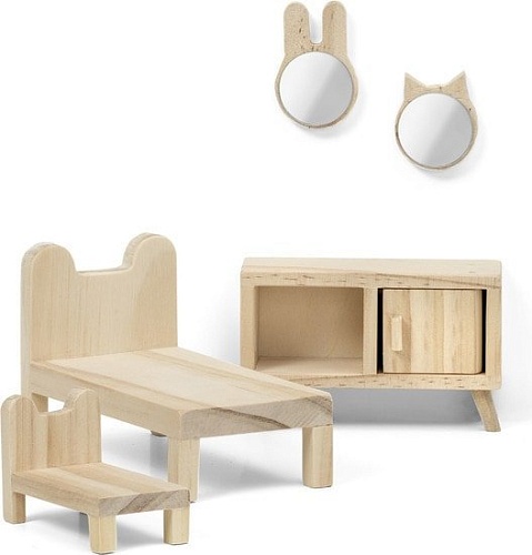 Мебель для кукольного домика Lundby Спальня Сделай сам 60906200