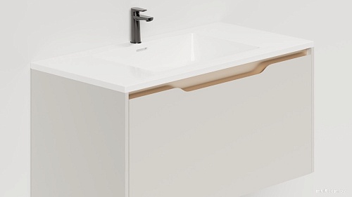 Salini Тумба под умывальник Smile 80 S800C (кремовый)