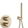 Душевая система Abber Wasser Kreis AF8121G (золото матовое)