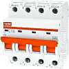 Выключатель автоматический TDM ВА 47-29 4Р 16А (C) 4.5кА SQ0206-0125