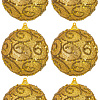 Елочная игрушка Elan Gallery Вензеля 970115 (золото)