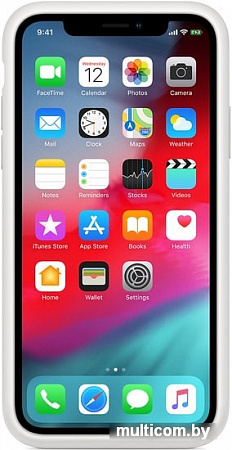 Чехол Apple Smart Battery Case для iPhone XS (белый)