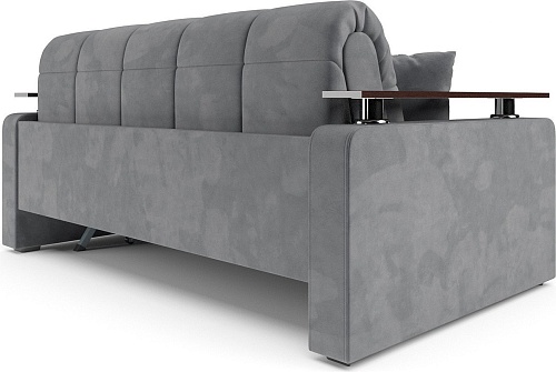 Диван Мебель-АРС Аккордеон Бакли ППУ 140x200 (Vivaldi темно-серый)