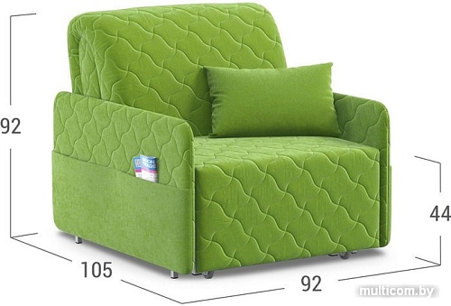 Кресло Moon Trade Страйк 119 002112 (зеленый)