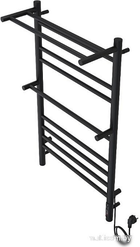 Полотенцесушитель Aquatek Альфа П10 500x900 (Quick Touch, черный муар)