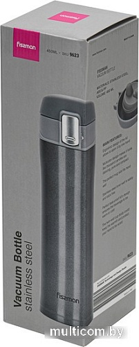 Термокружка Fissman 9623 450 мл (серый)