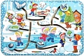 Лабиринт WoodLand Toys Зима 114114