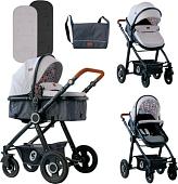Универсальная коляска Lorelli Alexa 2020 (2 в 1, light grey)