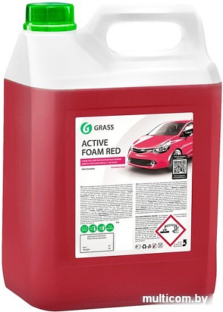 Grass Моющее средство Active Foam Red 5.8кг 800002