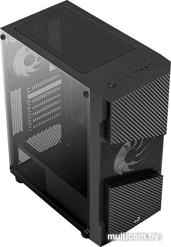 Корпус AeroCool Menace Saturn RGB-G-BK-v1