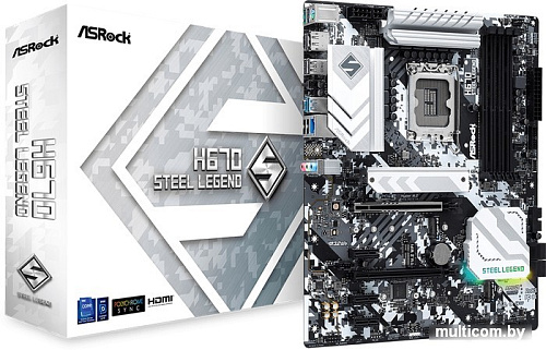 Материнская плата ASRock H670 Steel Legend
