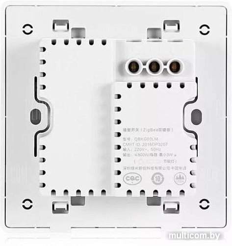 Выключатель Xiaomi Mi Aqara Smart Light Control White (одноклавишный)
