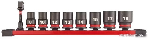 Набор головок слесарных Milwaukee 4932480454 (9 шт)