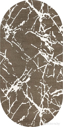 Ковер для жилой комнаты Safyun Bravo SN539-LIGHT-BROWN-OVAL (1.4x2)