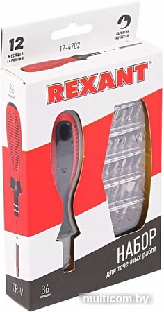 Набор отверток Rexant 12-4702 (37 предметов)