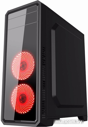 Корпус GameMax G561-F (красный LED)