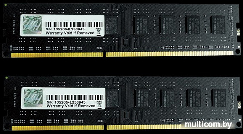 Оперативная память G.Skill Value 8GB DDR3 PC3-12800 F3-1600C11S-8GNT
