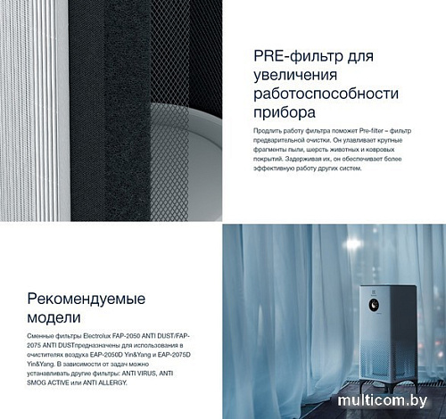 HEPA-фильтр Electrolux FAP-2075 Anti Dust