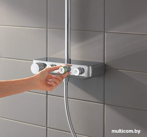 Душевая система Grohe Euphoria SmartControl System 310 Duo 26507LS0 (белая луна/хром)