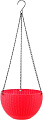 Кашпо Botanica Rattan (26x16см, красный)
