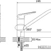 Смеситель IDDIS Male MALBL00i05