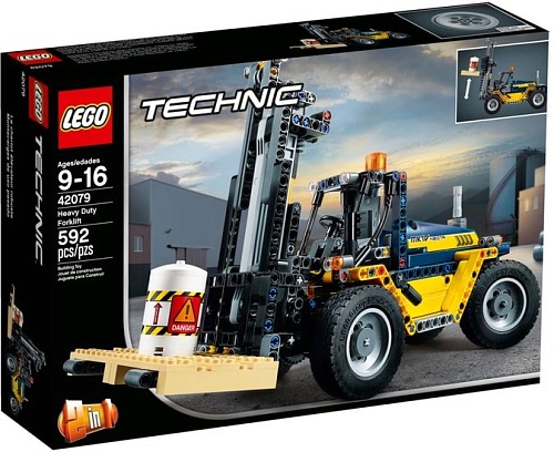 Конструктор LEGO Technic 42079 Сверхмощный вилочный погрузчик