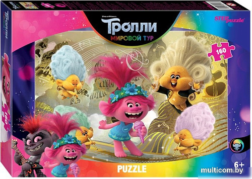 Пазл Step Puzzle Trolls - 2 94108 (160 эл)
