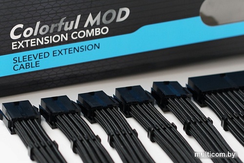 Кабель Qingsea Colorful MOD Extansion Combo QHM-0801 (черный)
