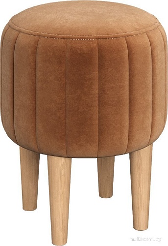 Пуфик Mio Tesoro Амма круглый (охра №62)