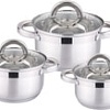 Набор кастрюль Rainstahl 1646-06RS\CW